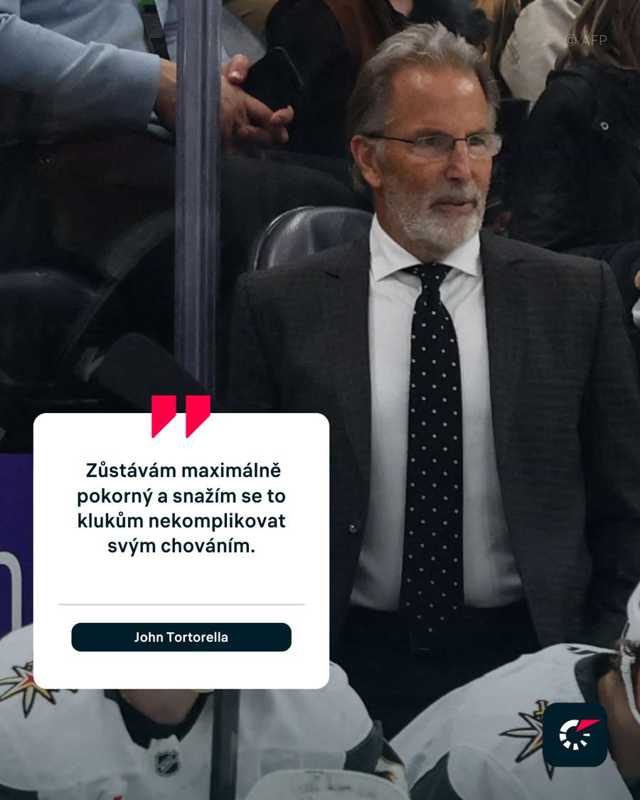 John Tortorella o svém působení ve Vegas. John Tortorella o svém působení ve Vegas.