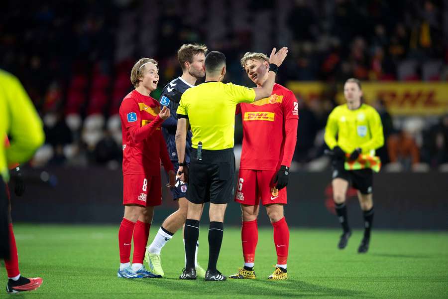 Jeppe Tverskov var ikke tilfredse med AGFs tidsudtræk