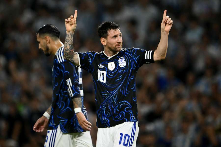 Lionel Messi and Argentina were comfortable winners in their friendly.