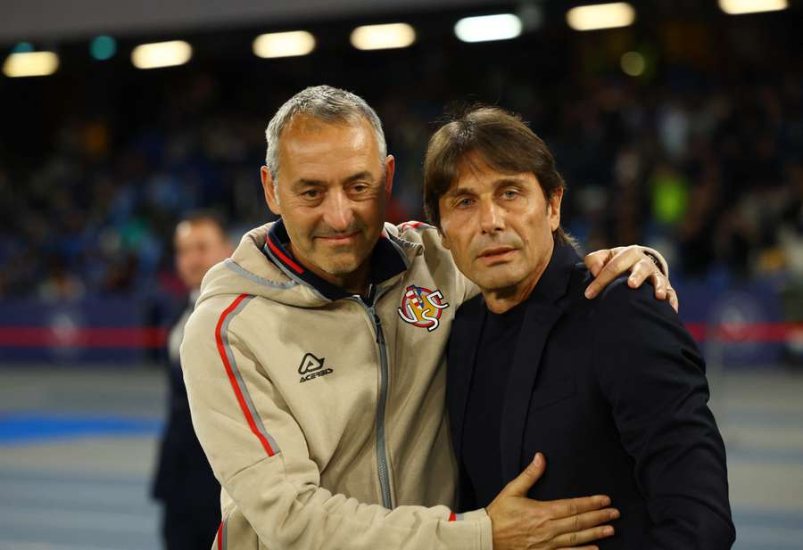 Marco Giampaolo e Antonio Conte
