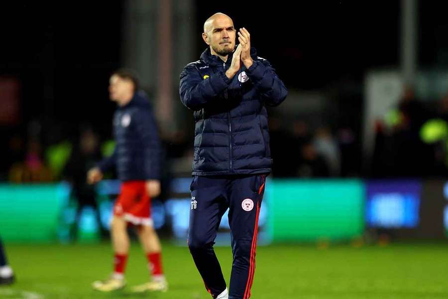 Shelbourne coach O'Brien upbeat after Palace defeat