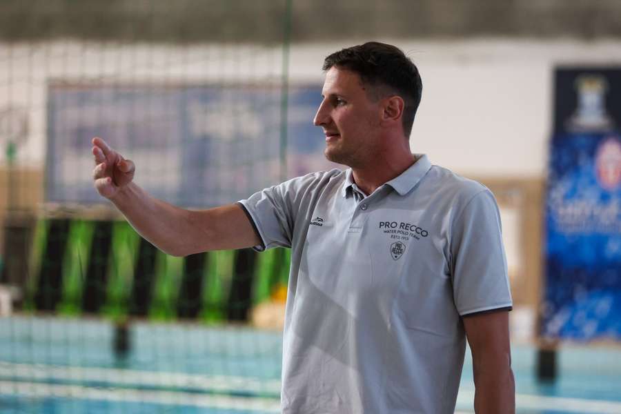 Il coach della Pro Recco Sandro Sukno