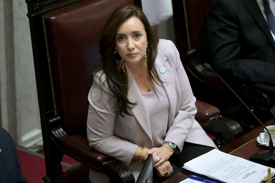 Victoria Villarruel en février 2026. Victoria Villarruel en février 2026.