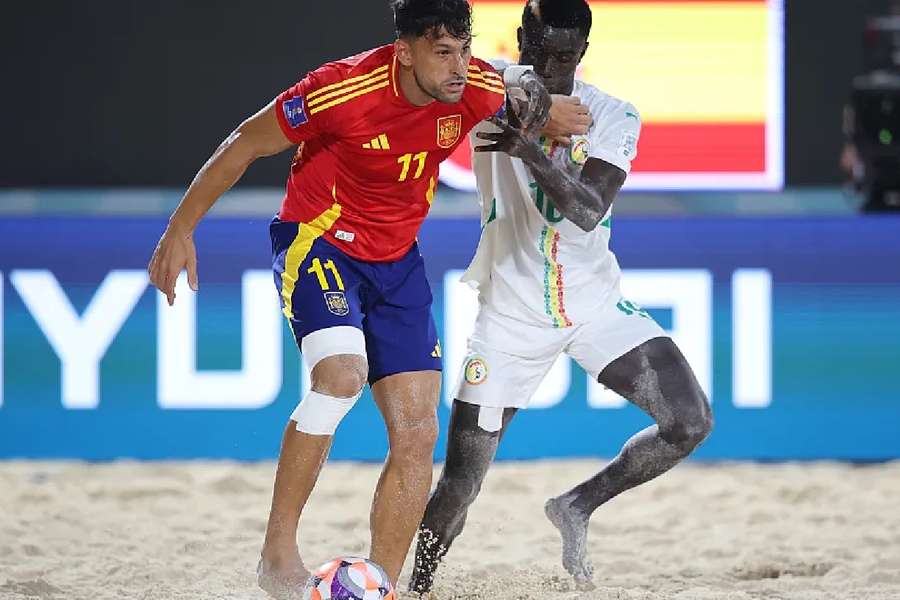 España no pudo con Senegal
