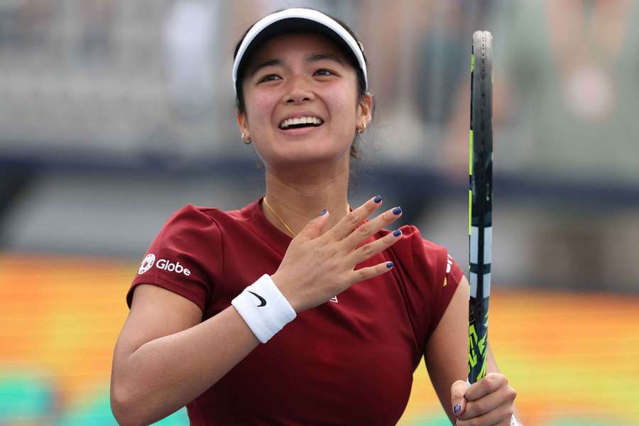 19-latka z Filipin pokonała mistrzynię Australian Open i awansowała do 1/8 finału w Miami