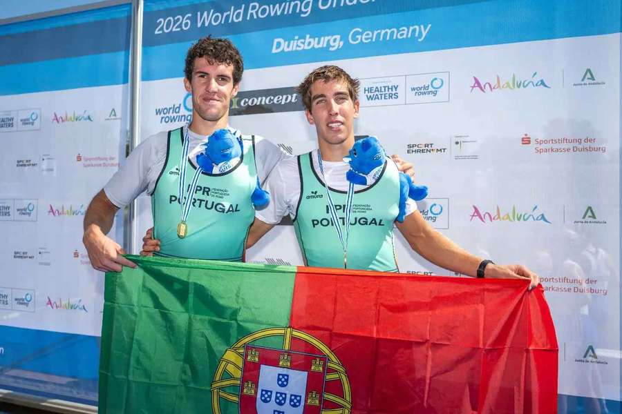 Pedro Rodrigues e Tomás Neves sagraram-se campeões do mundo de sub-23 Pedro Rodrigues e Tomás Neves sagraram-se campeões do mundo de sub-23