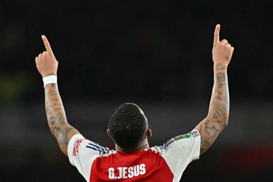 Gabriel Jesus erzielte gegen Crystal Palace einen Dreierpack