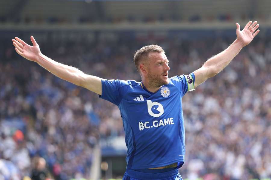 Veteranul englez Jamie Vardy Veteranul englez Jamie Vardy