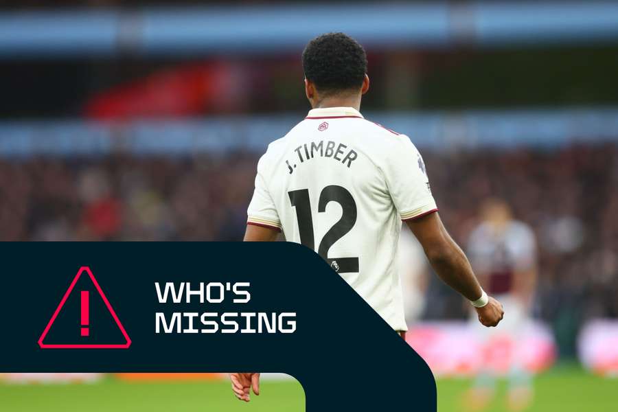 Timber is a doubt for Arsenal Timber is a doubt for Arsenal