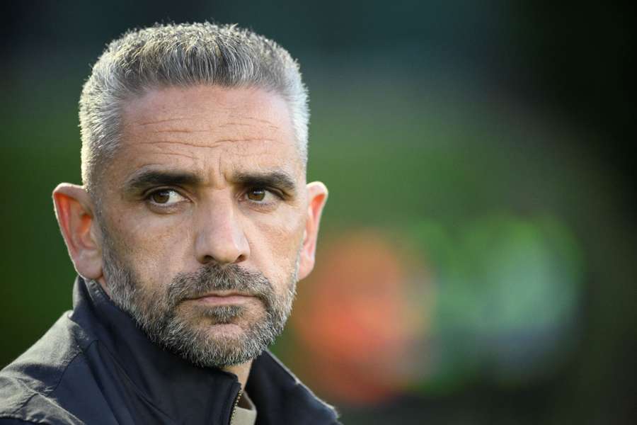 Rui Borges, treinador do Sporting Rui Borges, treinador do Sporting