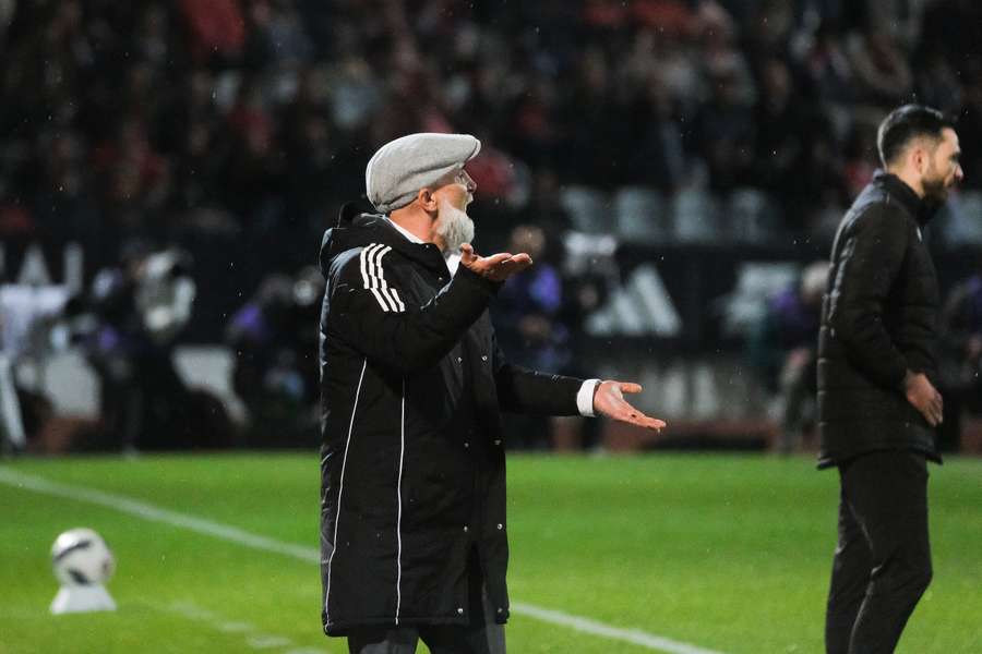 Álvaro Pacheco, treinador do Casa Pia