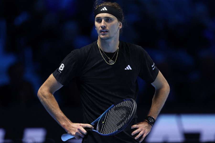 Alexander Zverev v případě prohry na Turnaji mistrů končí. Alexander Zverev v případě prohry na Turnaji mistrů končí.