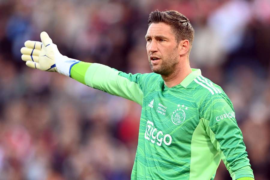 Maarten Stekelenburg mocht dit seizoen de bekerfinale nog keepen