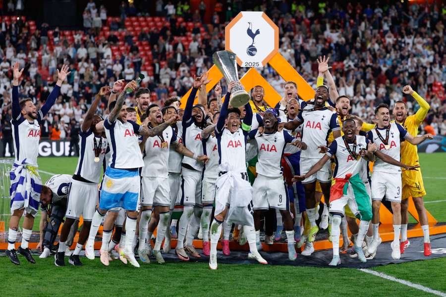 Tottenham, câștigătoarea Europa League în sezonul 2024/2025