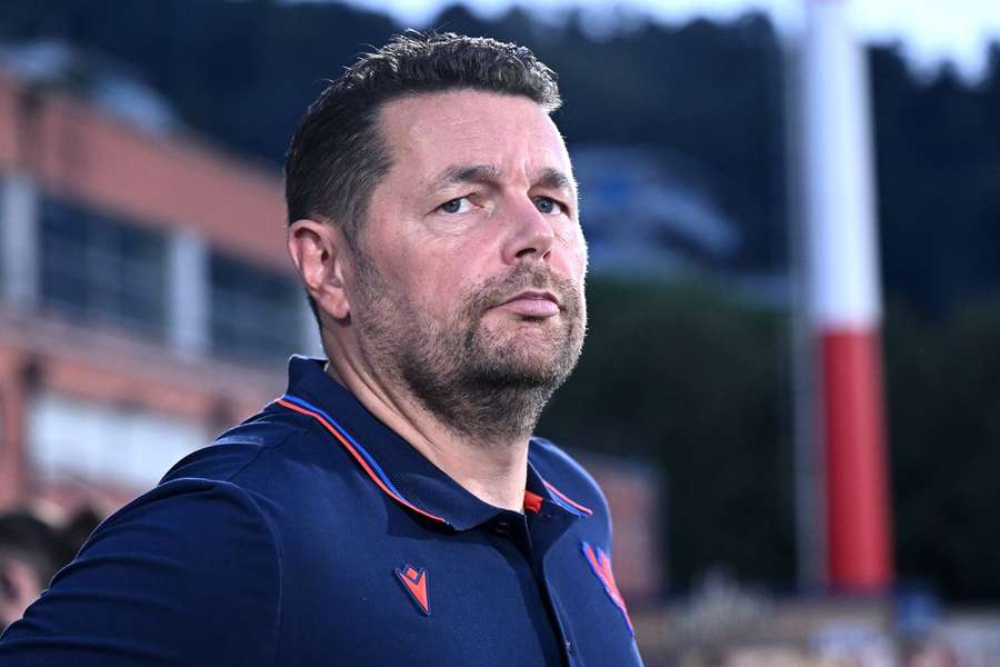Crystal Palace head coach Pierre Sage. Crystal Palace head coach Pierre Sage.