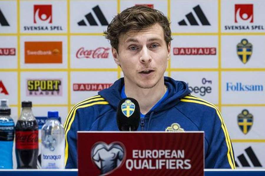 Lindelof falou esta quinta-feira em conferência de imprensa da seleção sueca
