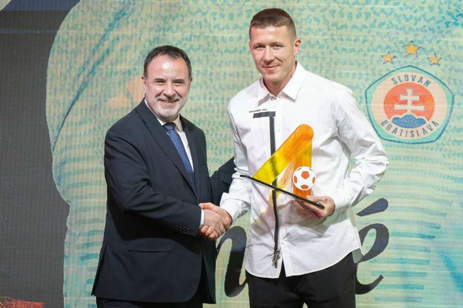 Kucka získal cenu fanúšika a cenu za najlepšieho hráča Niké ligy.