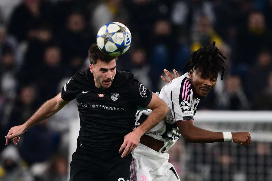 A Juventus faz um início fraco de Champions League