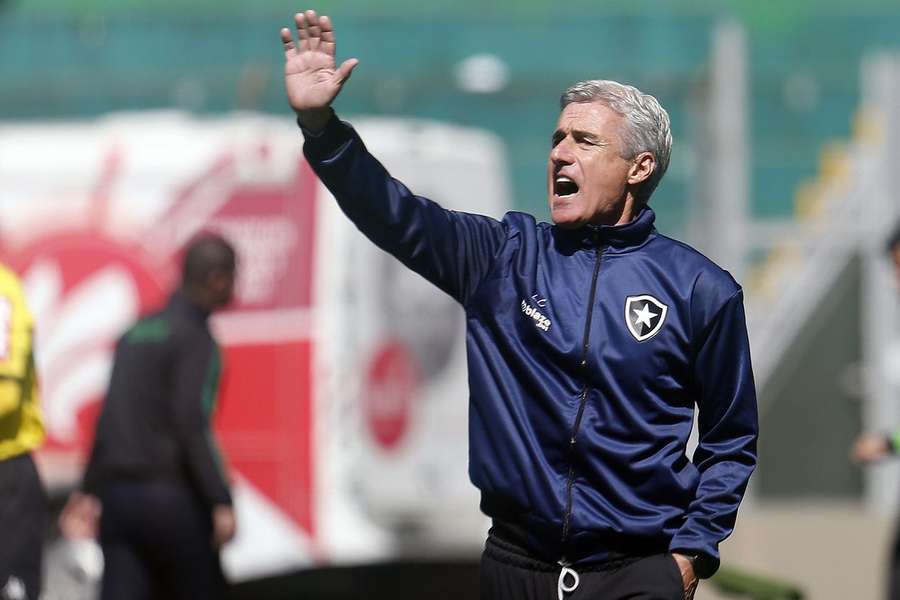 Luís Castro está no comando técnico do Botafogo
