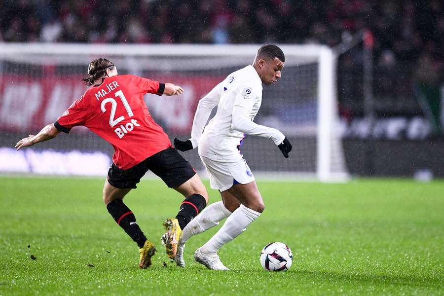 Mbappe wurde erst in der 55. Minute eingewechselt, blieb dann aber wirkungslos.