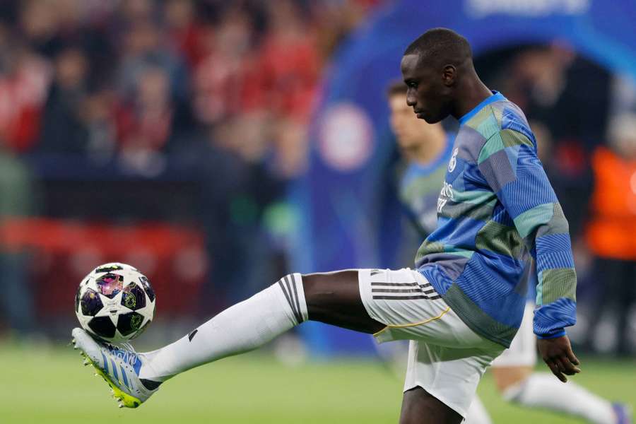 Real Madrid's Ferland Mendy has suffered a thigh injury