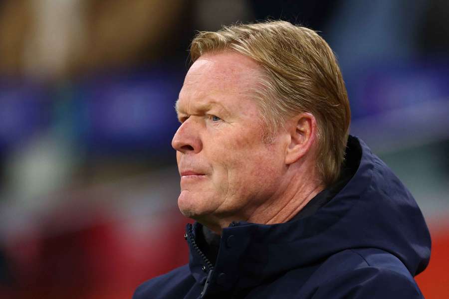 Netherlands coach Ronald Koeman