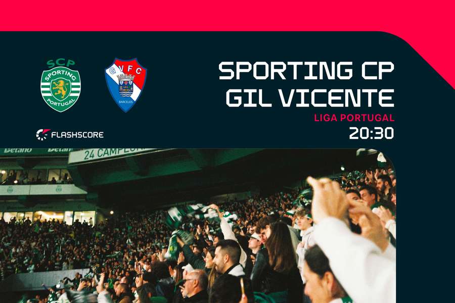 Sporting procura responder ao triunfo do Gil Vicente