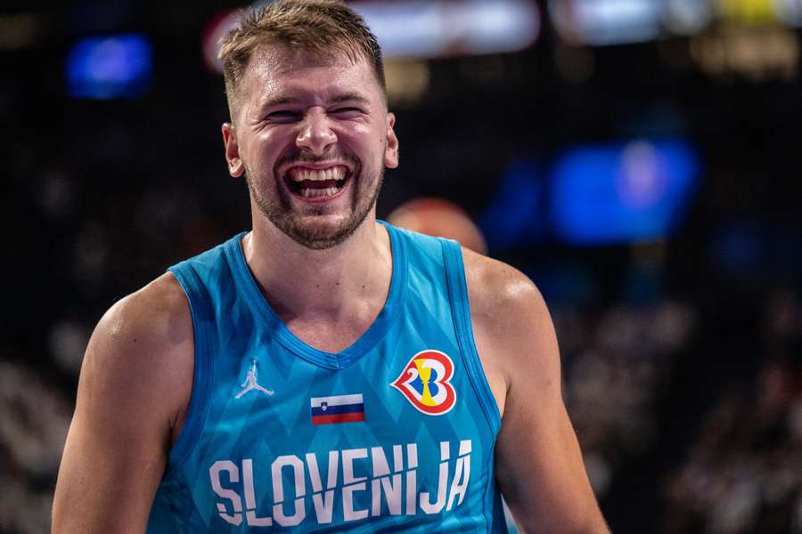 Ob Luka Doncic nach dem Duell gegen Deutschland weiterhin so lachen wird?