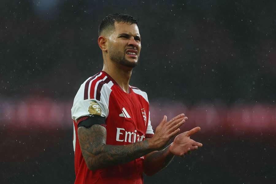Bruno Guimarães, meio-campista do Arsenal Bruno Guimarães, meio-campista do Arsenal