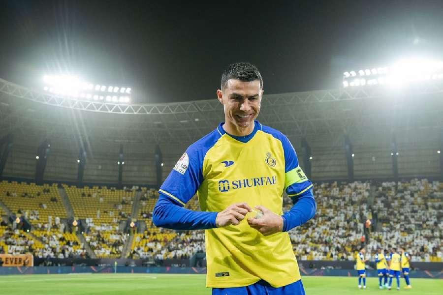 O Al-Nassr de Ronaldo está três pontos atrás dos líderes