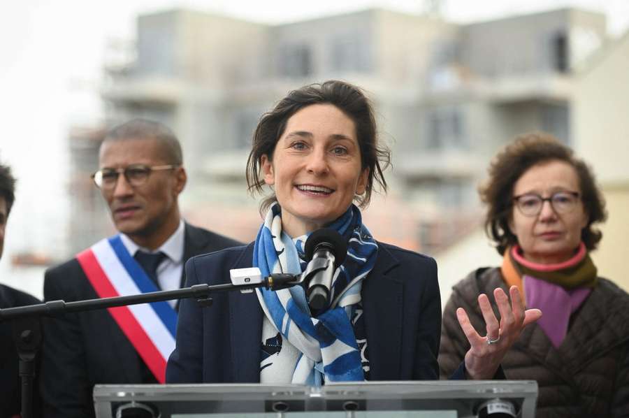 Amélie Oudéa-Castéra le 11 avril.