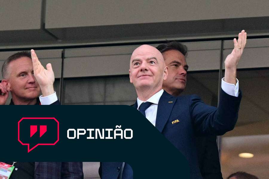 Gianni Infantino é o presidente da FIFA