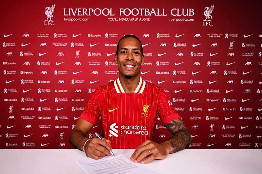 Najpierw Salah, teraz Van Dijk przedłuża kontrakt z Liverpoolem