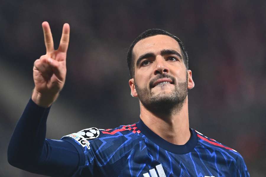 Arsenal's Mikel Merino scored twice on his return to the frontline on Tuesday night