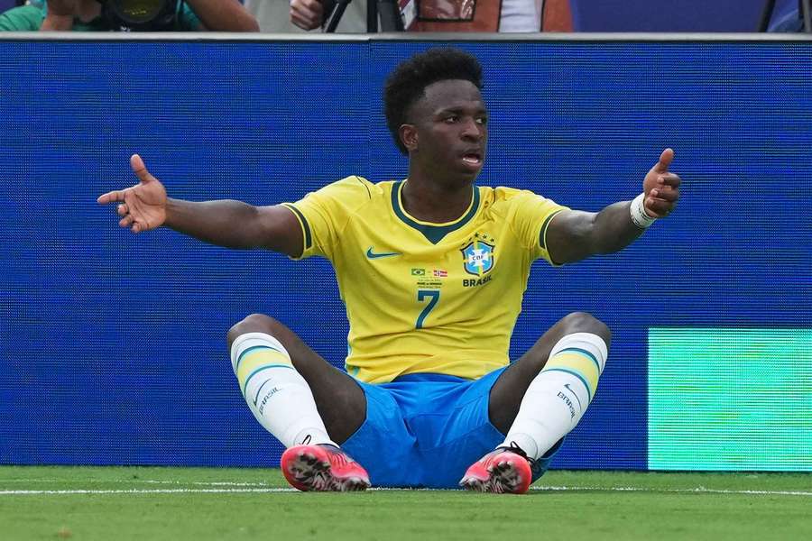 Vinícius Junior dimanche soir. Vinícius Junior dimanche soir.