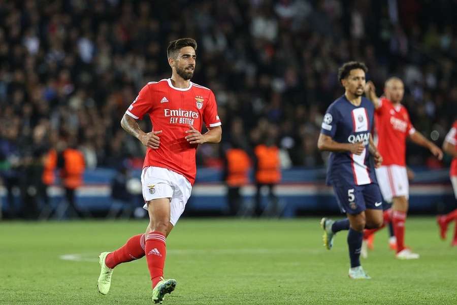 Rodrigo Pinho soma sete jogos pelo Benfica esta época