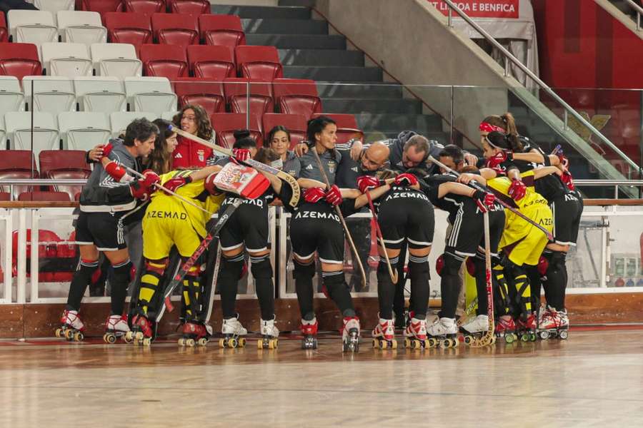 A equipa feminina do Benfica perdeu