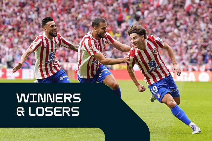 Julian Alvarez was the star as Atletico Madrid won the derby on Saturday