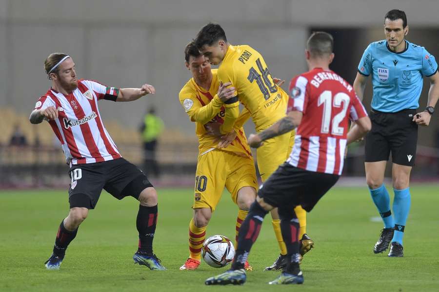 El Athletic, ante el Barça en la final de Copa del Rey de 2021