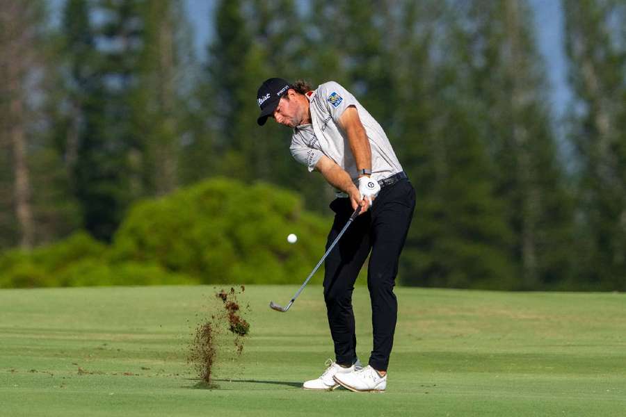 Cameron Young is leading the way in Dubai