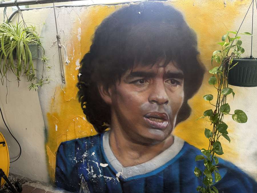 Maradona é outro destaque no Fiorito