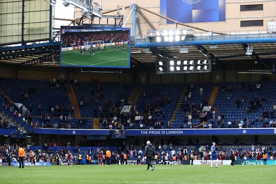 Stamford Bridge después de un partido