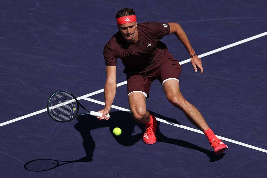 Alexander Zverev s'est qualifié facilement pour le 3ᵉ tour à Miami samedi. 