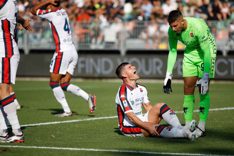 O momento da lesão de Malinovskyi no Penzo