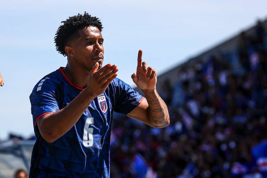 Kevin Pina em destaque na seleção de Cabo Verde