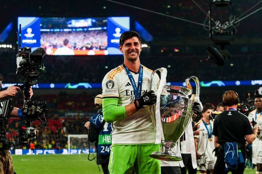 Courtois teve atrito recente com técnico da seleção do seu país