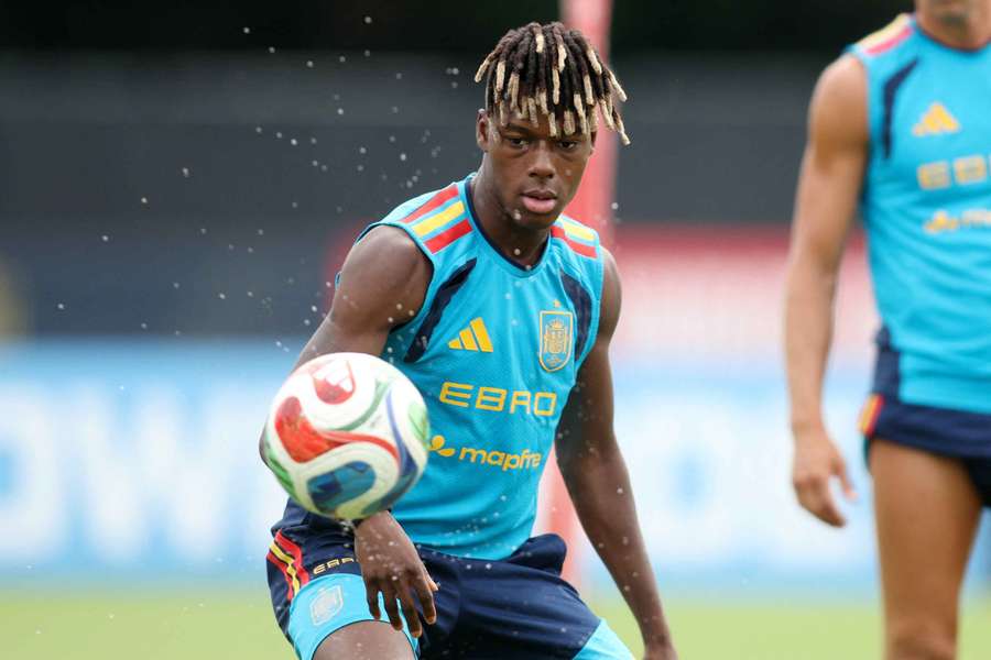 Spain star Nico Williams.