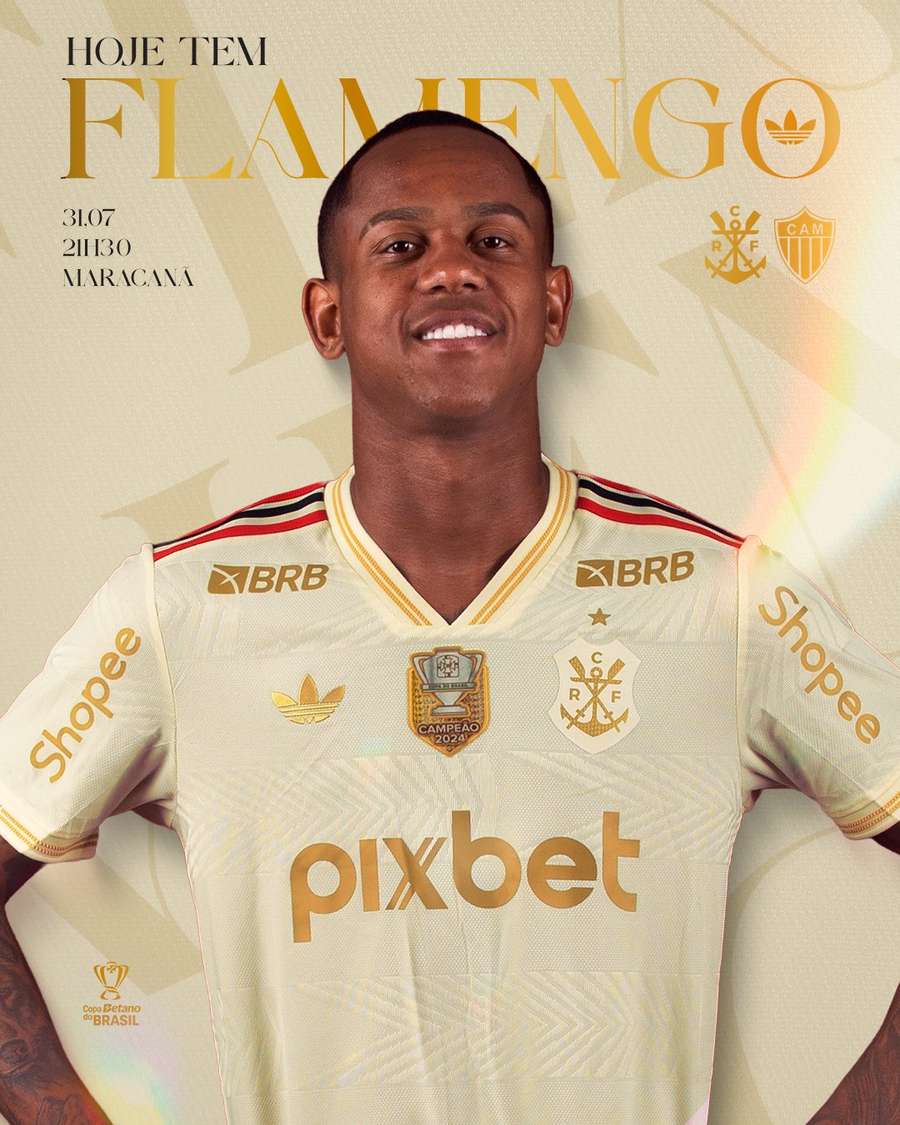 Camisa dourada pode entrar em campo nesta quinta