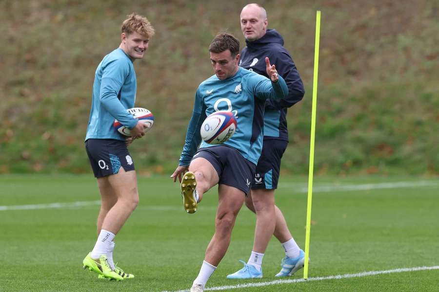 England's George Ford in training at Pennyhill Park this week. England's George Ford in training at Pennyhill Park this week.