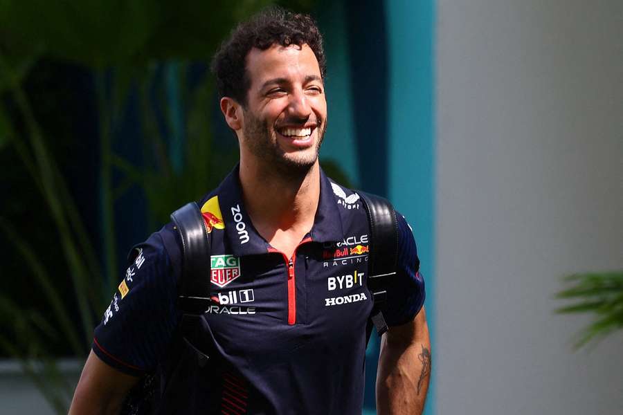 Daniel Ricciardo correu na Red Bull durante quatro anos